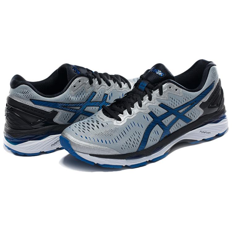 Lookbook Asics Gel-Kayano 23 防滑透氣 低筒 跑步鞋 男款 銀藍 2E寬