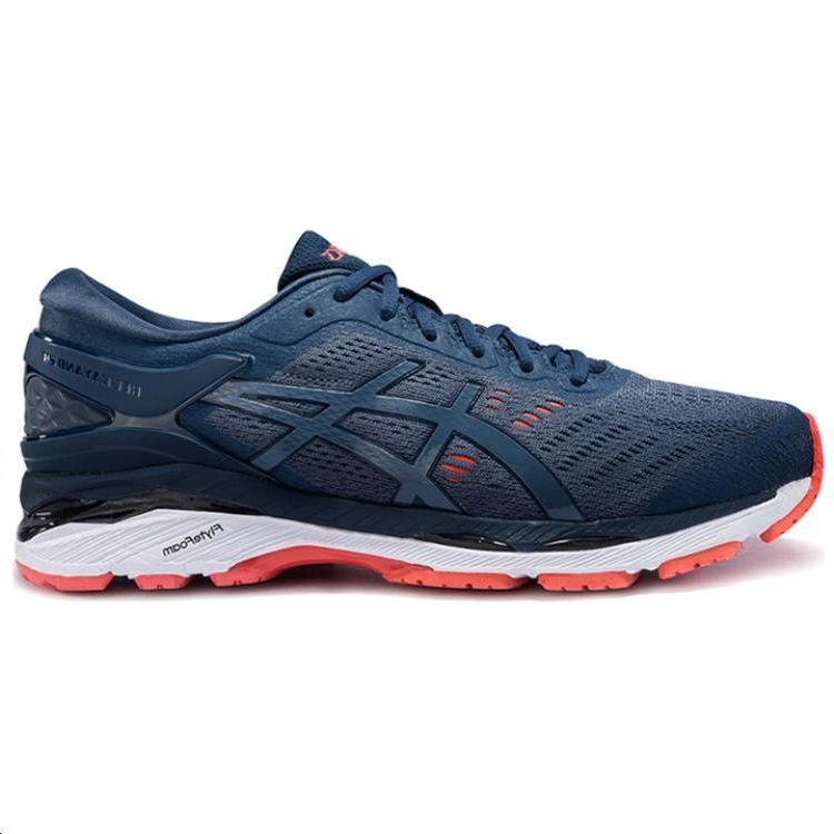 Order Asics Gel-Kayano 24 耐磨防滑 低筒慢跑鞋 藍色 2E寬版
