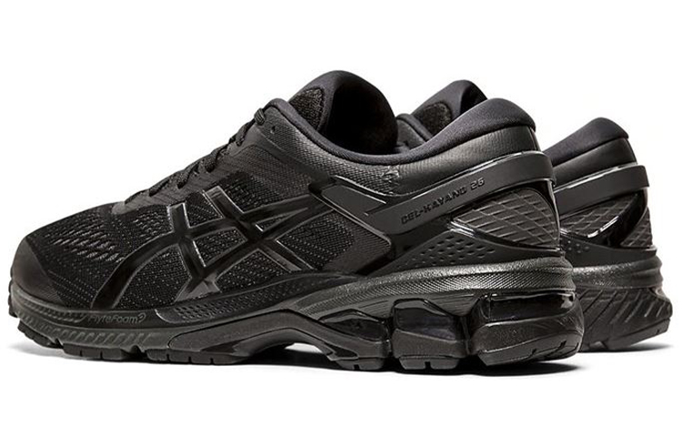 Shop ASICS Gel Kayano 26 4E 宽版 '黑色' 1011A536-002
