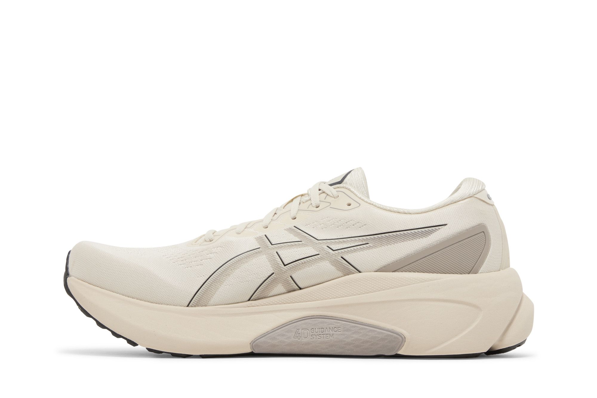 Shop Asics Gel-Kayano 30 防滑耐磨 低筒 跑步鞋 男款 米黃色