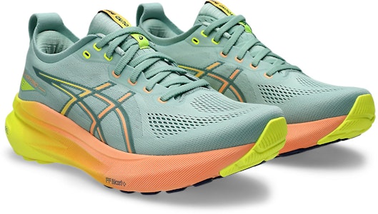 亚瑟士Gel-Kayano 31巴黎浅青柠檬黄配色跑鞋 1011B929-750 Order 亚瑟士Gel-Kayano 31巴黎浅青柠檬黄配色跑鞋 1011B929-750