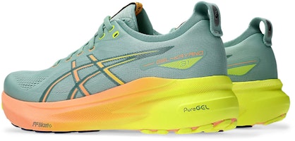 亚瑟士Gel-Kayano 31巴黎浅青柠檬黄配色跑鞋 1011B929-750 Lookbook 亚瑟士Gel-Kayano 31巴黎浅青柠檬黄配色跑鞋 1011B929-750