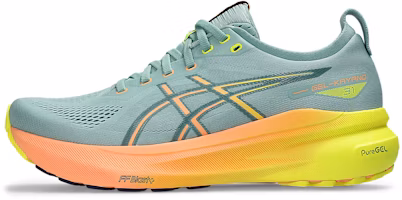 亚瑟士Gel-Kayano 31巴黎浅青柠檬黄配色跑鞋 1011B929-750 Cheap 亚瑟士Gel-Kayano 31巴黎浅青柠檬黄配色跑鞋 1011B929-750