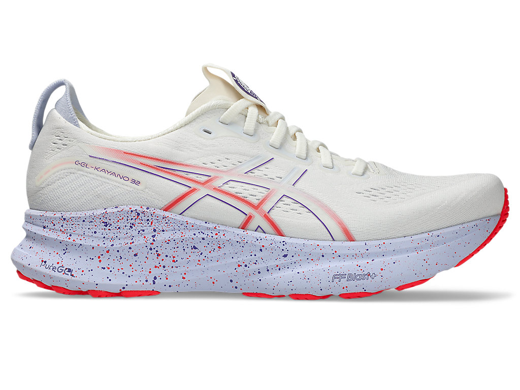ASICS Gel-Kayano 32 "Tokyo" Running Shoes Cream/Edo Purple 1011C140-500