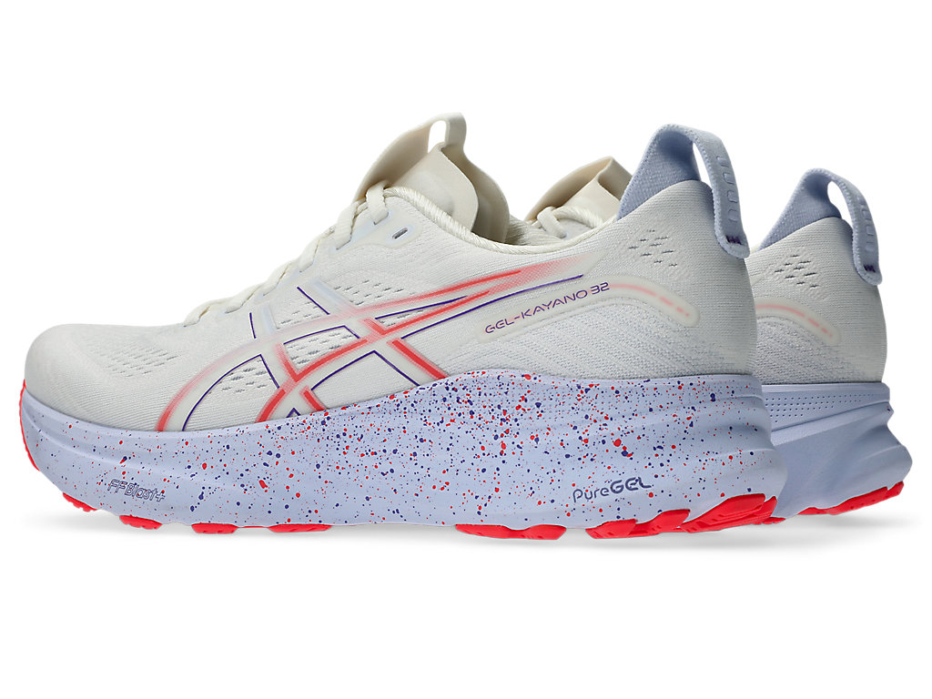 Shop ASICS Gel-Kayano 32 "Tokyo" Running Shoes Cream/Edo Purple 1011C140-500