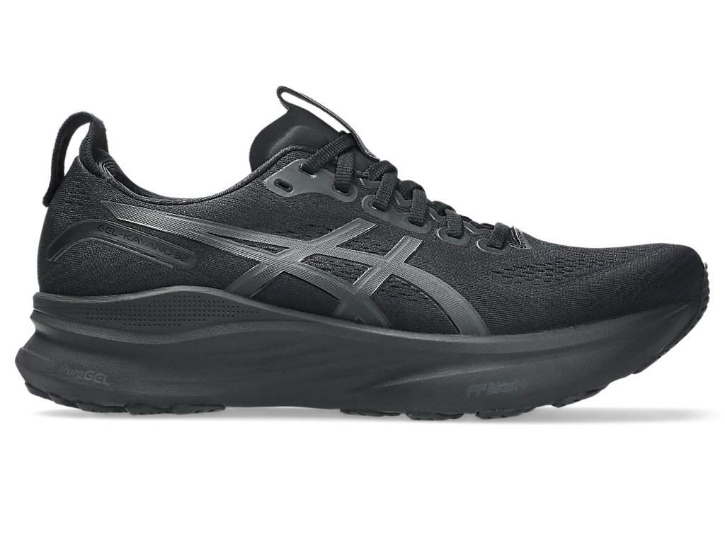 ASICS GEL-KAYANO 32 Extra Wide Running Shoes Black/Graphite Grey 1011C054-001