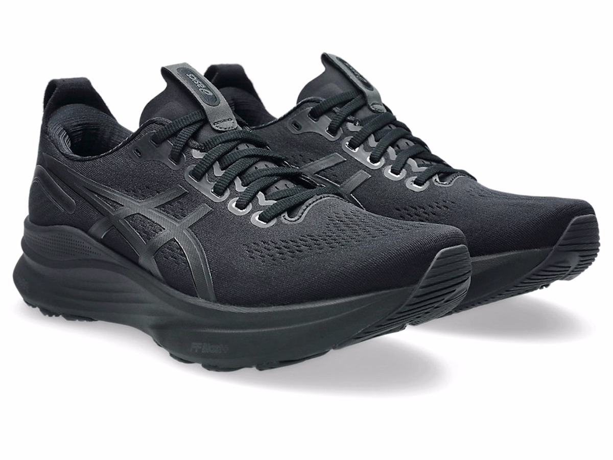 ASICS GEL-KAYANO 32 Extra Wide Running Shoes Black/Graphite Grey
