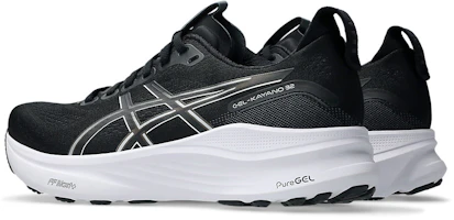 Shop ASICS GEL-KAYANO 32 Extra Wide Kasut Larian Hitam/Putih 1011C054-002