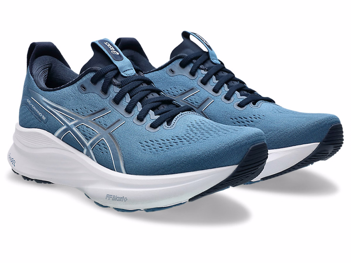 ASICS GEL-KAYANO 32 Extra Wide Running Shoes Winter Sea/Midnight