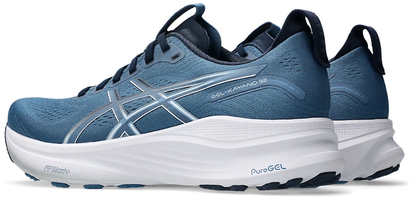 ASICS GEL-KAYANO 32 Extra Wide Running Shoes Winter Sea/Midnight 1011C054-401 Lookbook ASICS GEL-KAYANO 32 Extra Wide Running Shoes Winter Sea/Midnight 1011C054-401