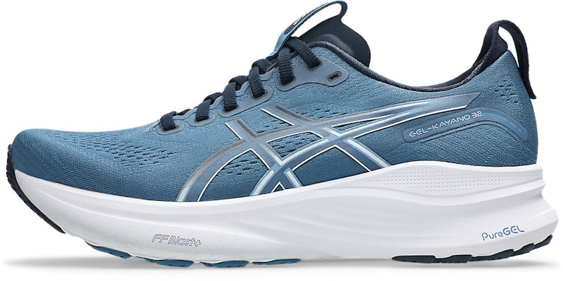 ASICS GEL-KAYANO 32 Extra Wide Running Shoes Winter Sea/Midnight 1011C054-401 Cheap ASICS GEL-KAYANO 32 Extra Wide Running Shoes Winter Sea/Midnight 1011C054-401