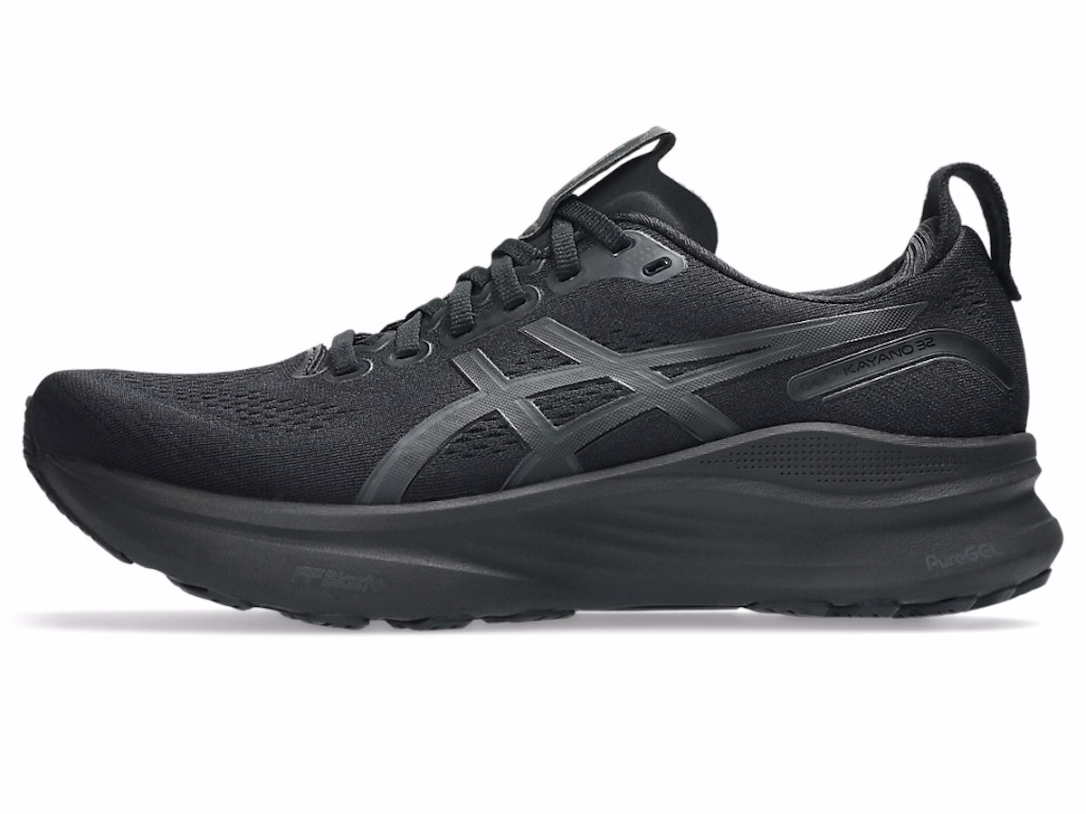 ASICS GEL-KAYANO 32 Running Shoes Black/Graphite Grey