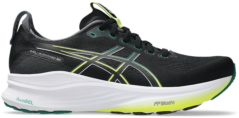 ASICS GEL-KAYANO 32 Running Shoes Black/Jasper Green 1011C052-003 Buy ASICS GEL-KAYANO 32 Running Shoes Black/Jasper Green 1011C052-003