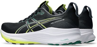 아식스 젤카야노 32 러닝화 블랙/재스퍼 그린 1011C052-003 Lookbook 아식스 젤카야노 32 러닝화 블랙/재스퍼 그린 1011C052-003