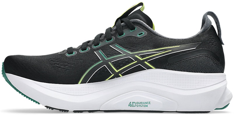 ASICS GEL-KAYANO 32 跑鞋 黑色/翠綠 1011C052-003 Shop ASICS GEL-KAYANO 32 跑鞋 黑色/翠綠 1011C052-003