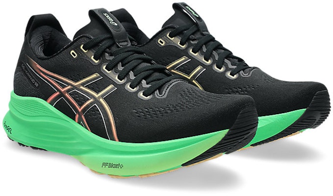 ASICS GEL-KAYANO 32 Kasut Lari Hitam/Hijau Vital 1011C052-004 Order ASICS GEL-KAYANO 32 Kasut Lari Hitam/Hijau Vital 1011C052-004