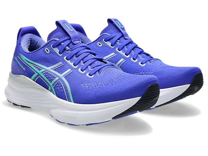 Order ASICS GEL-KAYANO 32 Kasut Lari Cobalt Burst/Pure Silver 1011C052-405