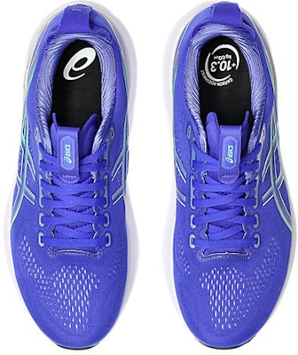 ASICS GEL-KAYANO 32 Kasut Lari Cobalt Burst/Pure Silver 1011C052-405 Details for ASICS GEL-KAYANO 32 Kasut Lari Cobalt Burst/Pure Silver 1011C052-405