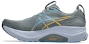 Shop ASICS GEL-KAYANO 32 Kasut Lari Kelabu Keluli/Biru Aegean 1011C052-022