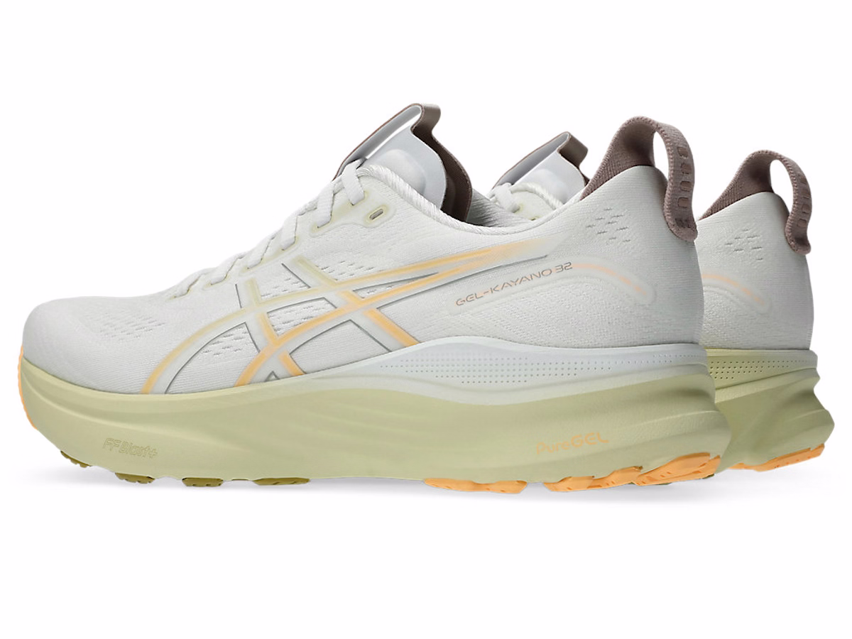 ASICS GEL-KAYANO 32 Running Shoes White/Orange Glow