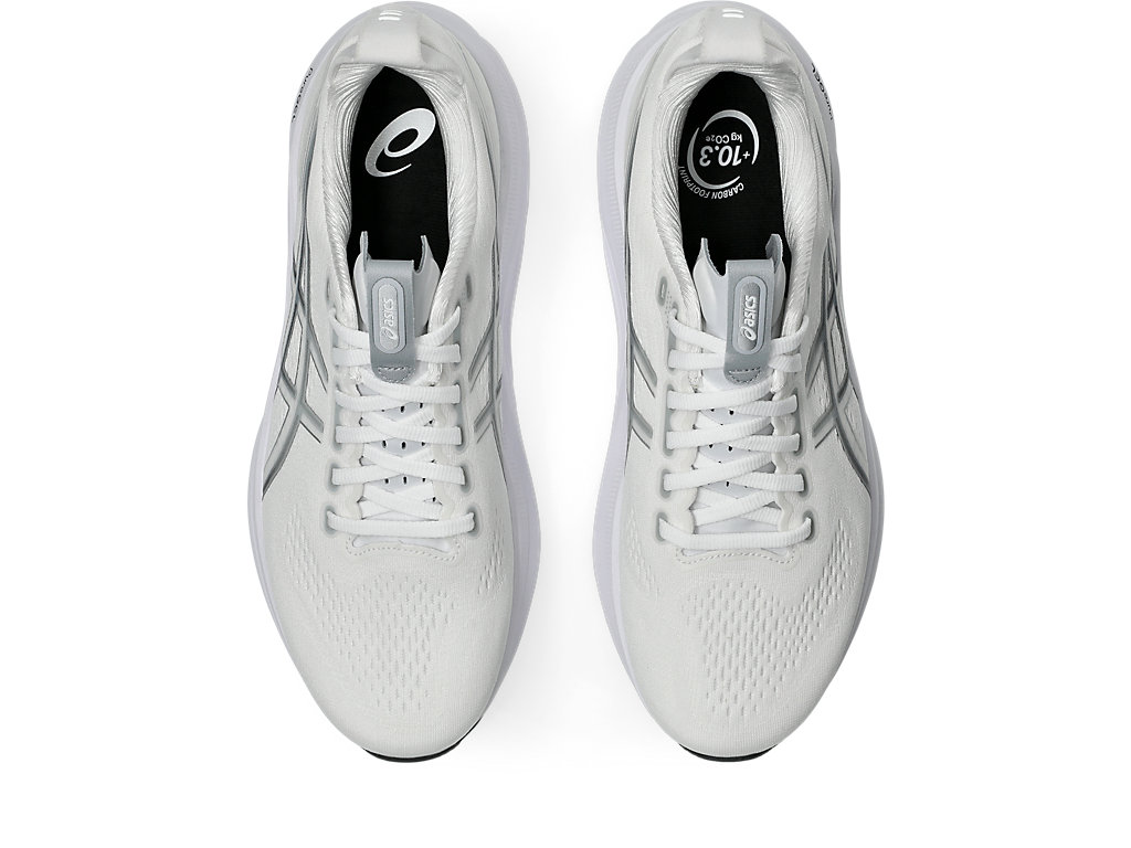 Sizing ASICS GEL-KAYANO 32 跑鞋 白色/纯银色 1011C052-100