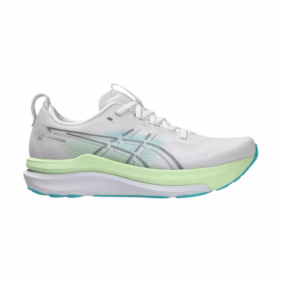 ASICS Gel-Kayano 33 2E Wide 'White Energy Aqua'