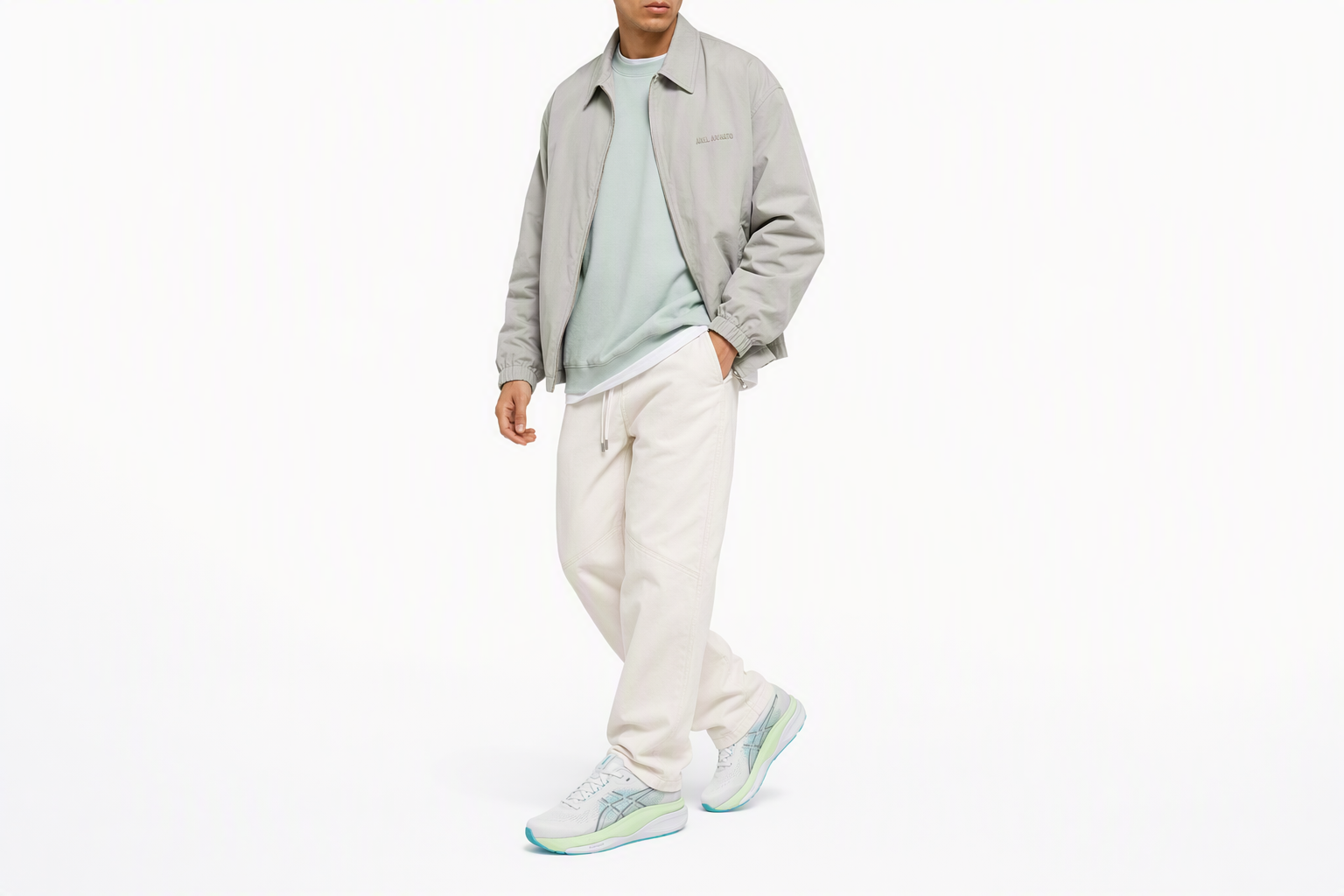 Order ASICS Gel-Kayano 33 2E Large ''Blanc Énergie Aqua'' 1011C227-100