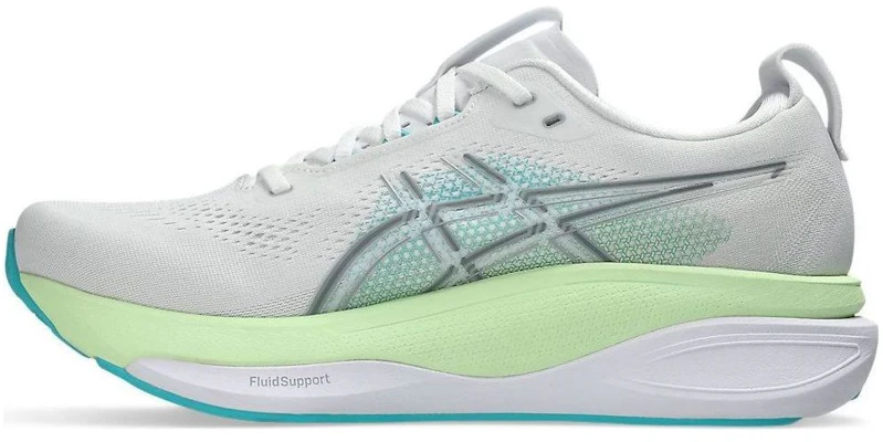 ASICS Gel-Kayano 33 2E Wide ''Putih Energy Aqua'' 1011C227-100 Order ASICS Gel-Kayano 33 2E Wide ''Putih Energy Aqua'' 1011C227-100
