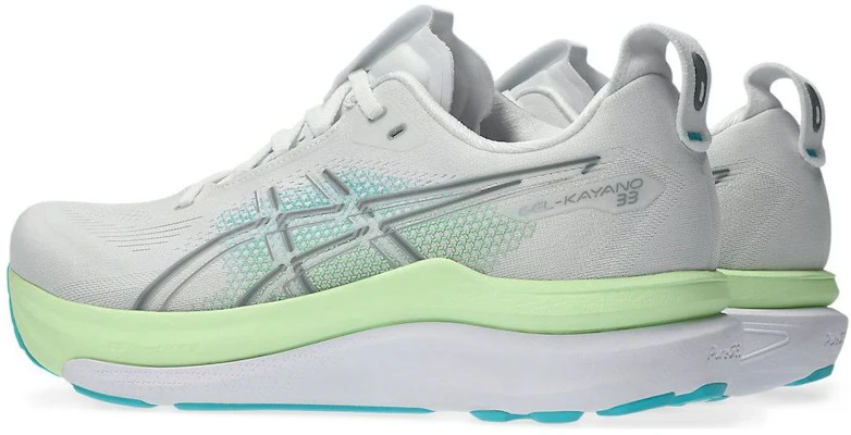 ASICS Gel-Kayano 33 2E Wide ''Putih Energy Aqua'' 1011C227-100 Shop ASICS Gel-Kayano 33 2E Wide ''Putih Energy Aqua'' 1011C227-100