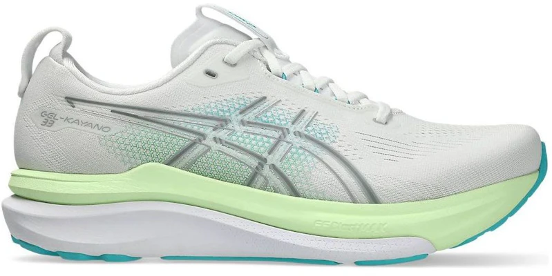 ASICS Gel-Kayano 33 4E Lebar Extra ''Putih Energy Aqua'' 1011C229-100 Order ASICS Gel-Kayano 33 4E Lebar Extra ''Putih Energy Aqua'' 1011C229-100