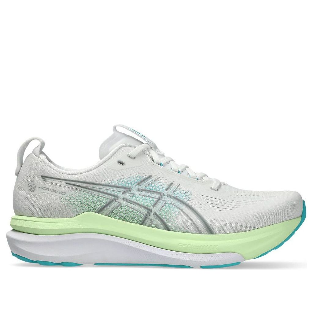 Lookbook ASICS Gel-Kayano 33 4E Extra Wide 'White Energy Aqua' 1011C229-100