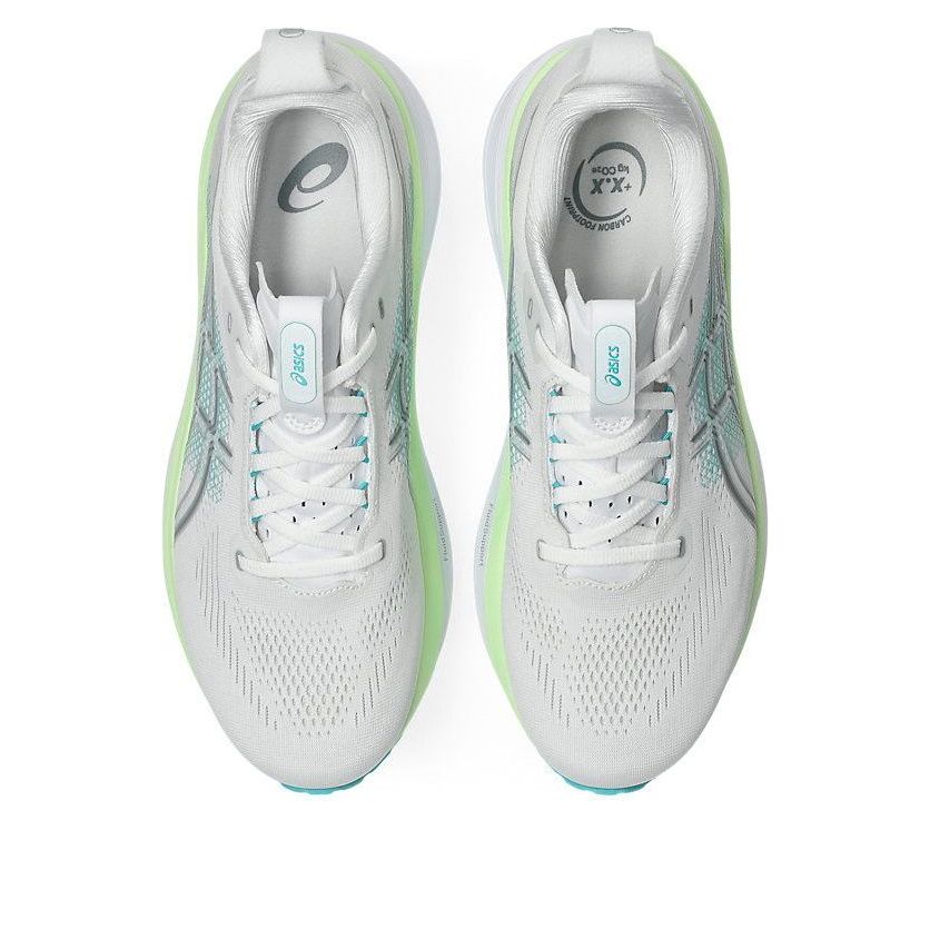 Sizing ASICS Gel-Kayano 33 4E Extra Wide 'White Energy Aqua' 1011C229-100