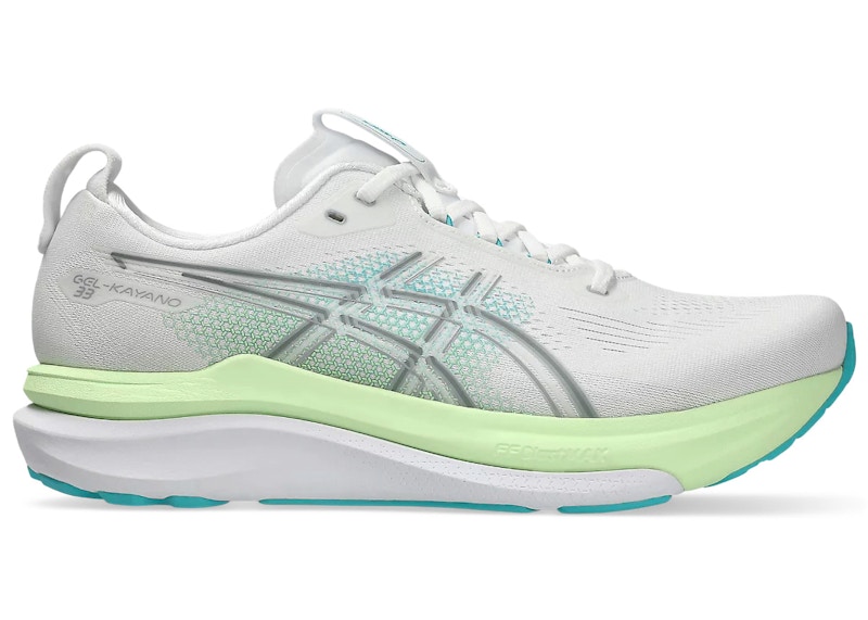 ASICS Gel-Kayano 33 'White Energy Aqua'