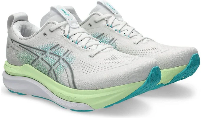 ASICS Gel-Kayano 33 ''Putih Energy Aqua'' 1011C167-100 Lookbook ASICS Gel-Kayano 33 ''Putih Energy Aqua'' 1011C167-100