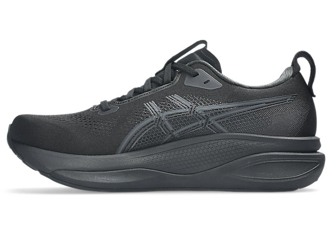 Shop ASICS GEL-KAYANO 33 Kasut Lari Narrow Hitam/Hitam 1011C228-001