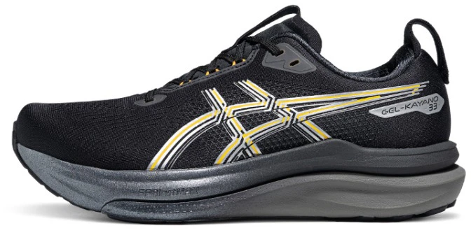 asics-gel-kayano-33-reflective-running-shoes-black-breathable-and-durable-1011-c344-001