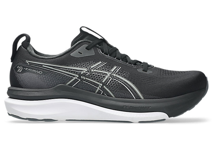 ASICS GEL-KAYANO 33 Running Shoes Black/White 1011C167-002