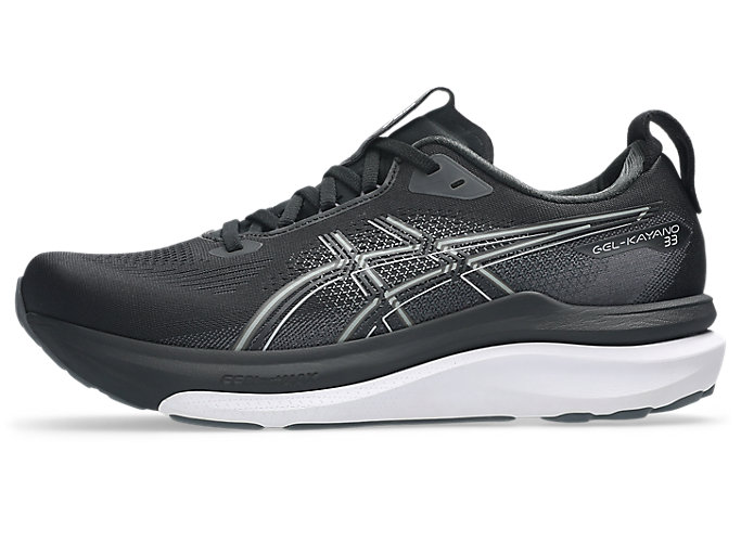 Cheap ASICS GEL-KAYANO 33 Kasut Lari Hitam/Putih 1011C167-002