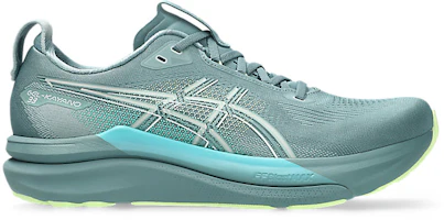 ASICS GEL-KAYANO 33 Running Shoes Foggy Teal/Illuminate Yellow 1011C167-403 ASICS GEL-KAYANO 33 Running Shoes Foggy Teal/Illuminate Yellow 1011C167-403