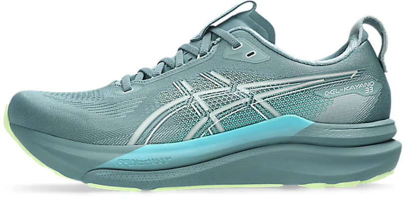 ASICS GEL-KAYANO 33 Kasut Lari Teal Malap/Kuning Terang 1011C167-403 Cheap ASICS GEL-KAYANO 33 Kasut Lari Teal Malap/Kuning Terang 1011C167-403
