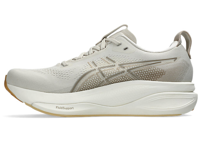 Shop ASICS GEL-KAYANO 33 Kasut Larian Oatmeal/Cream 1011C167-250