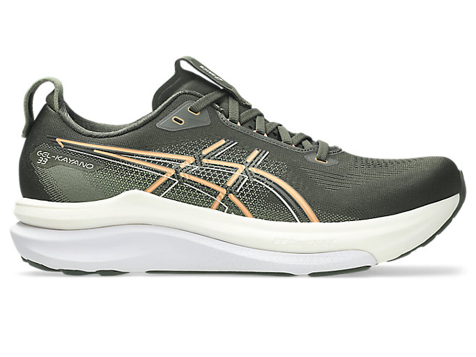 ASICS GEL-KAYANO 33 Running Shoes Vintage Khaki/Bright Sunstone 1011C167-200