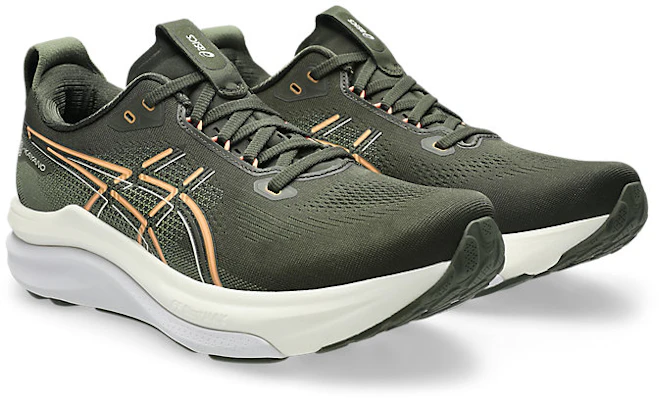 ASICS GEL-KAYANO 33 Kasut Larian Vintage Khaki/Bright Sunstone 1011C167-200 Order ASICS GEL-KAYANO 33 Kasut Larian Vintage Khaki/Bright Sunstone 1011C167-200