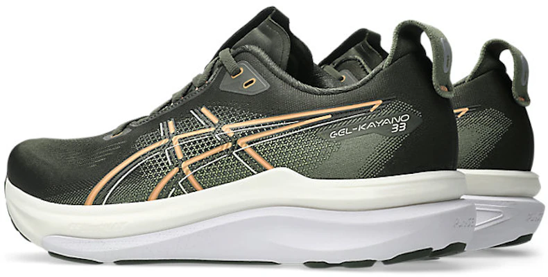 ASICS GEL-KAYANO 33 Kasut Larian Vintage Khaki/Bright Sunstone 1011C167-200 Lookbook ASICS GEL-KAYANO 33 Kasut Larian Vintage Khaki/Bright Sunstone 1011C167-200