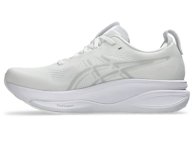Shop ASICS GEL-KAYANO 33 Kasut Lari Putih/Putih 1011C167-102