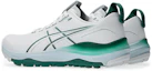 Lookbook ASICS GEL-KAYANO ACE 3 WIDE Hardloopschoenen Wit/Jasper Groen 1111A267-100