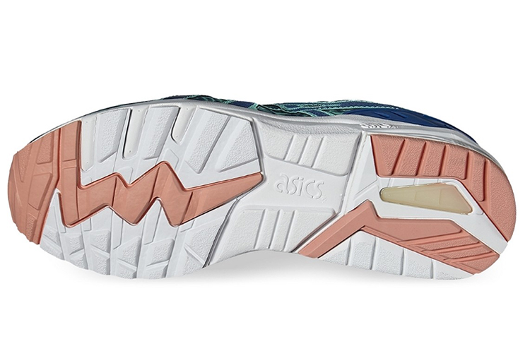 Shop ASICS Gel-Kayano 训练鞋“舒适防滑蓝” H6N6N-4845