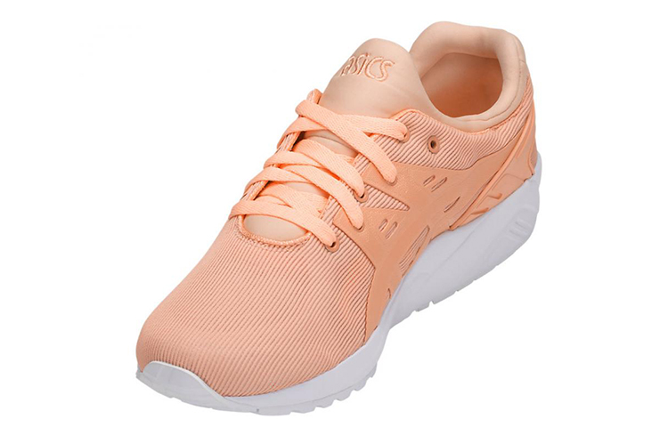 Shop 亞瑟士Gel-Kayano Trainer Evo透氣減震耐磨低筒運動鞋珊瑚粉