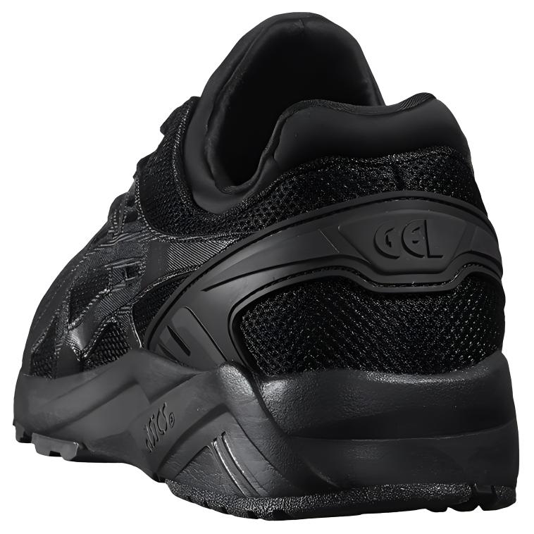 Lookbook 아식스 젤카야노 이보 블랙 트레이너 (Asikseu Jelkayano Ibo Beullaek Teureineo) HN6A0-9090