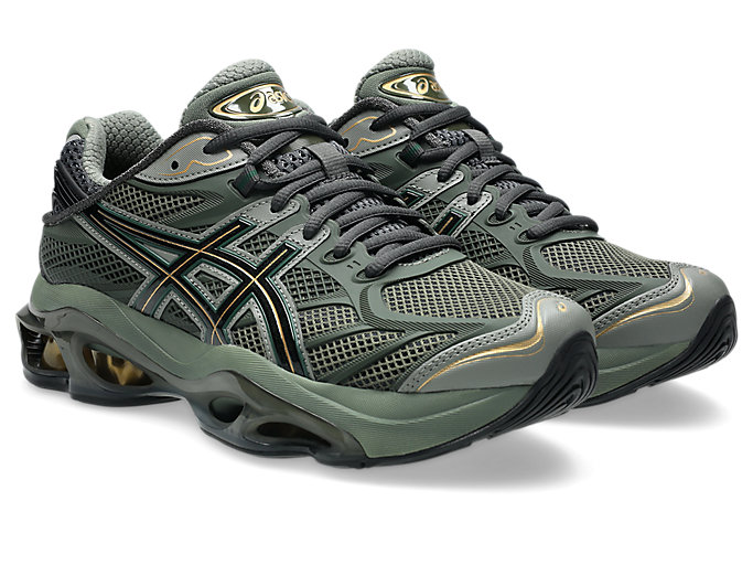 Order ASICS GEL-KINETIC 2.0 慢跑鞋 深灰/橄欖綠 1203A678-025